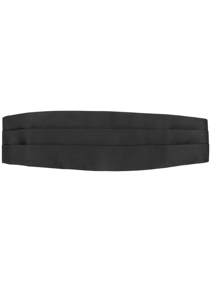 Givenchy Smoking Three Pleat Cummerbund - Black