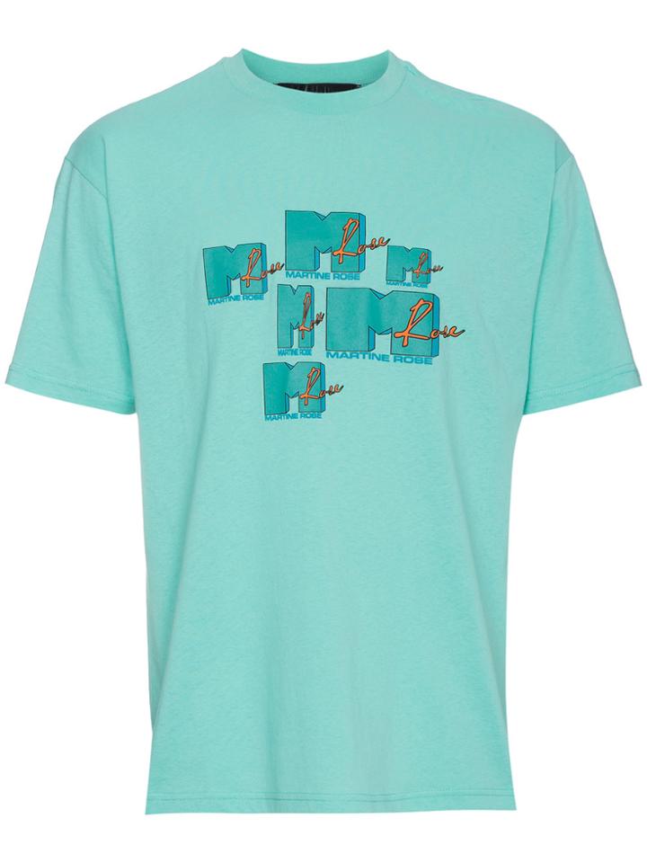 Martine Rose Green Mtv T-shirt