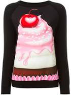 Boutique Moschino Cupcake Print Sweatshirt