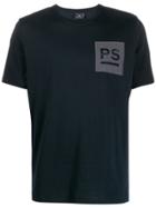 Ps Paul Smith Ps Square Print T-shirt - Blue