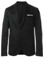 Neil Barrett Classic Casual Blazer, Men's, Size: 48, Black, Cotton/spandex/elastane/viscose/polyester
