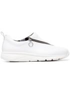 Camper Lab Twisted Zip Front Sneakers - White