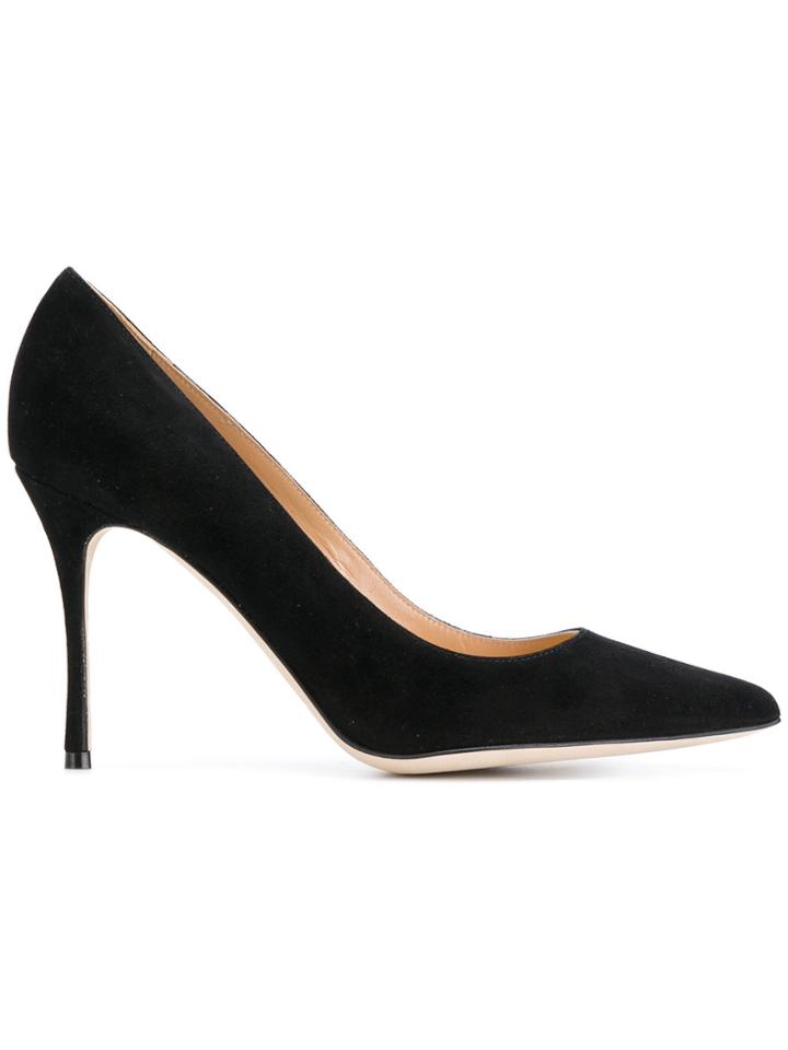 Sergio Rossi Pointed Toe Pumps - Black