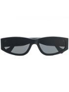 Retrosuperfuture Rectangular Frame Sunglasses - Black