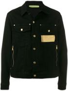 Versace Jeans Couture Logo Patch Jacket - Black