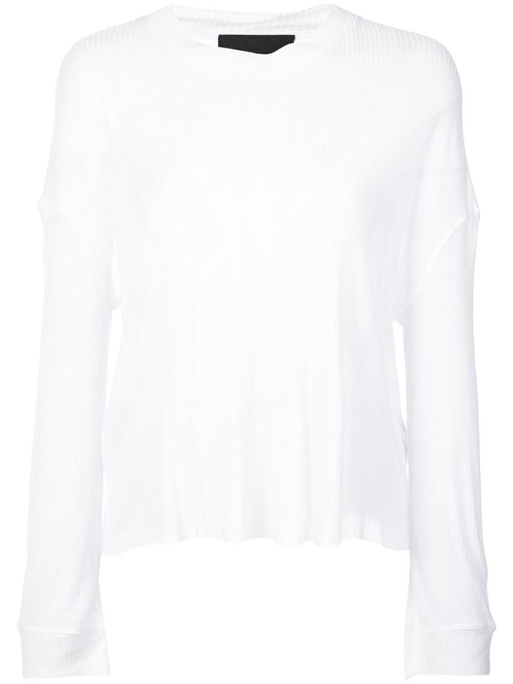 Rta Drop Shoulder T-shirt - White