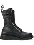 Julius Military Boots - Black