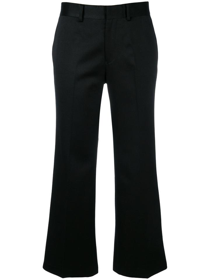 Tao Comme Des Garçons Vintage Tailored Cropped Trousers - Black