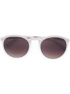 Carolina Herrera Round Sunglasses - White