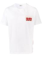 Valentino Beaded Logo T-shirt, Men's, Size: Small, White, Cotton