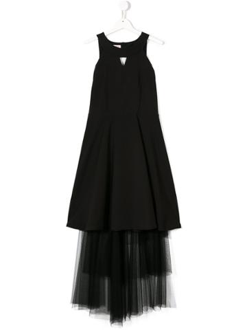 Nunzia Corinna Layered Tulle Dress - Black