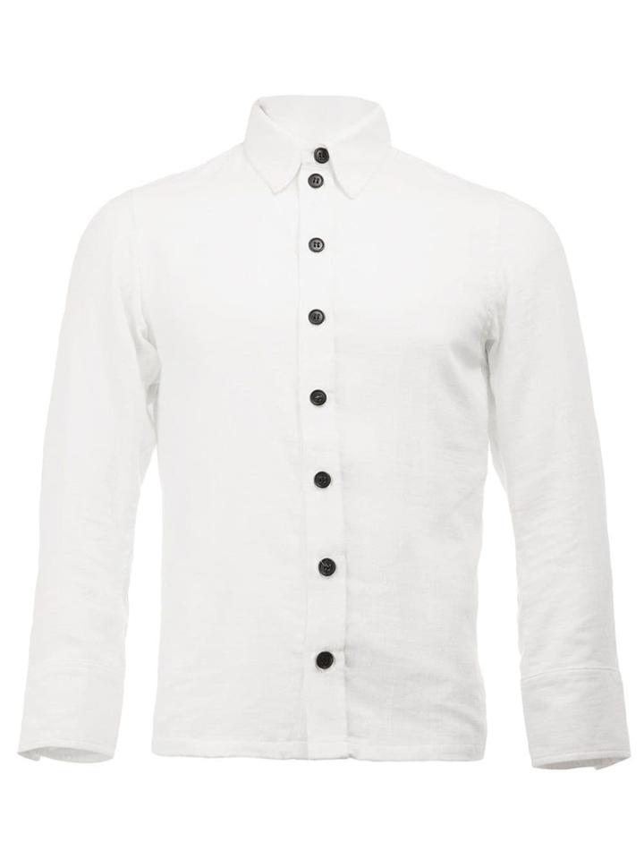 Christopher Nemeth Club Collar Shirt - White