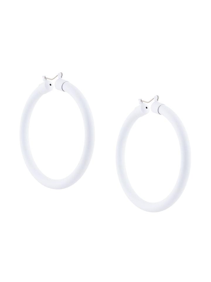 G.v.g.v. Hoop Earrings - White