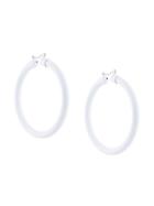 G.v.g.v. Hoop Earrings - White