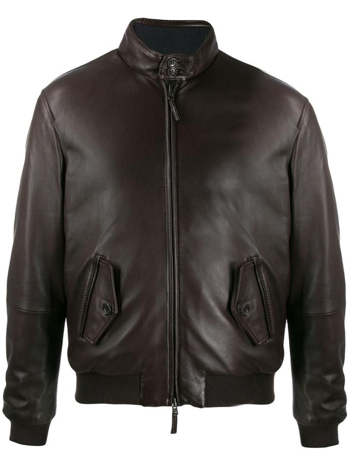 Altea Leather Jacket - Brown