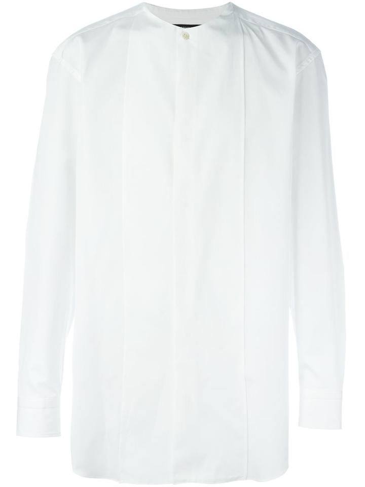 Issey Miyake Collarless Shirt