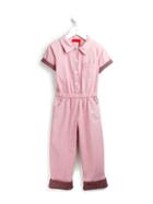 Rykiel Enfant Shirt Jumpsuit, Girl's, Size: 6 Yrs, Pink/purple