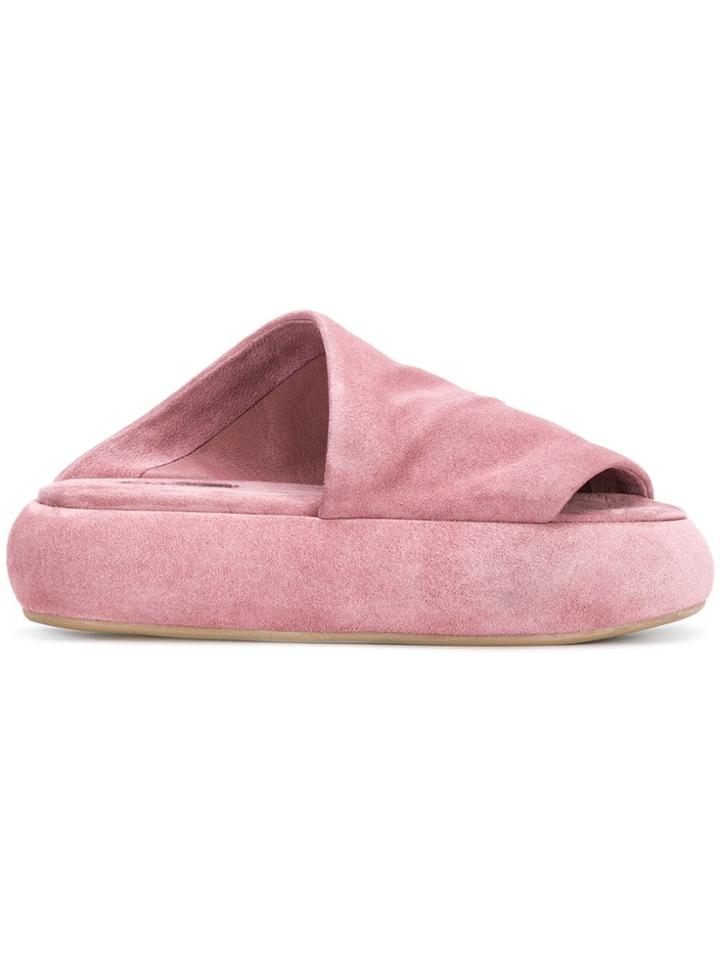 Marsèll Marsèll Mw47566605 Capronarovrasquarzo Leather/fur/exotic
