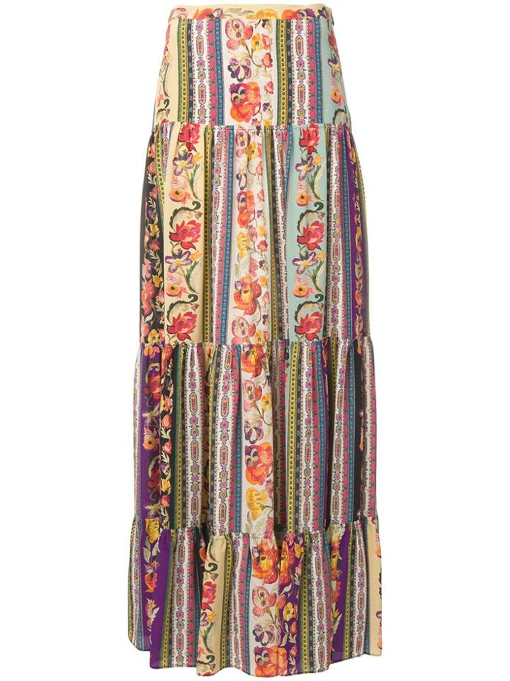 Etro Full Skirt - Neutrals