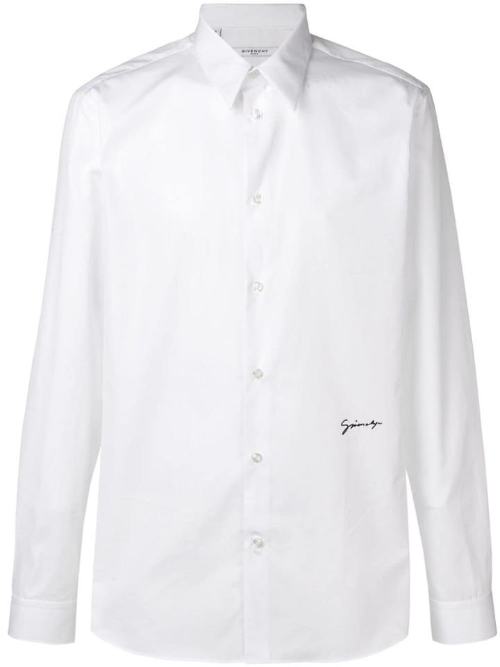 Givenchy Signature Slim Fit Shirt - White