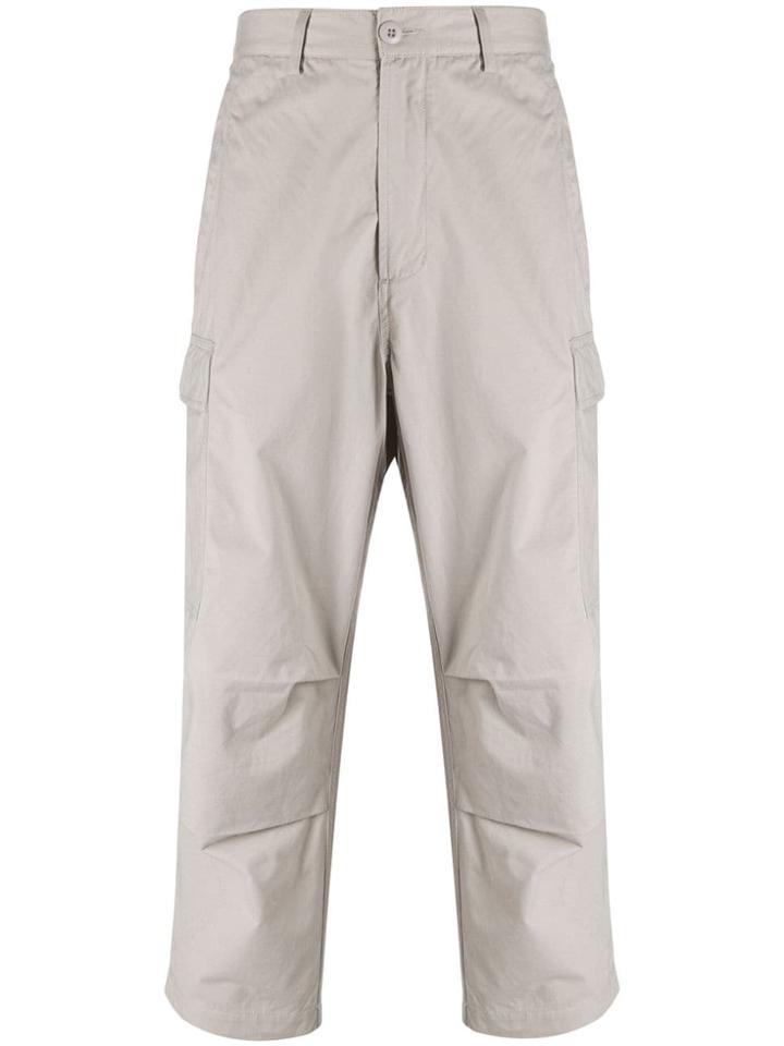Maharishi Cropped Cargo Trousers - Grey
