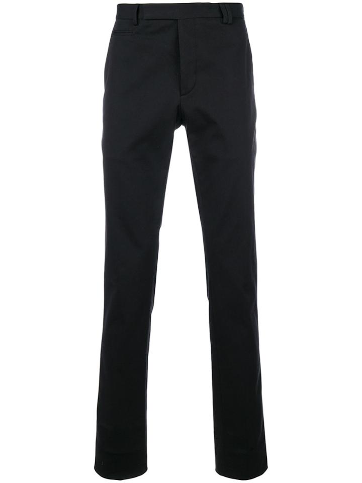 Fendi Applique Patch Detail Trousers - Black