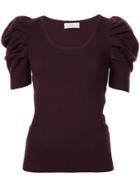 Co Knitted Top - Red