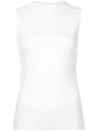 Theory Sleeveless Knitted Top - White