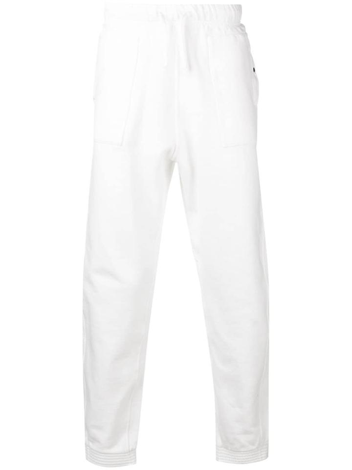 Stone Island Shadow Project Oversized Pockets Track Trousers - White