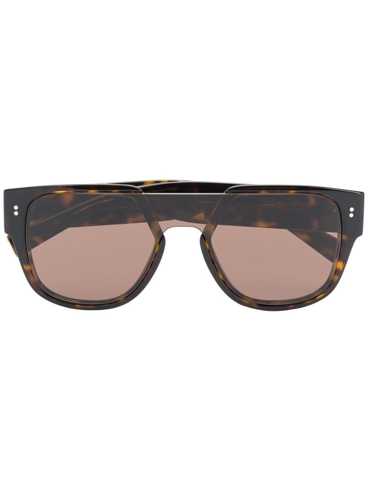 Dolce & Gabbana Eyewear Dg4356 Tortoiseshell Square-frame Sunglasses -