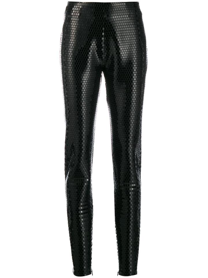 Maison Martin Margiela Pre-owned '2000s Textured Trousers - Black