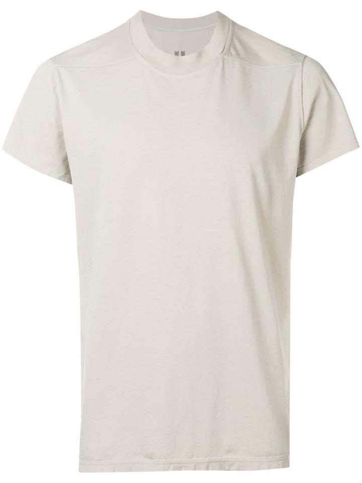Rick Owens Drkshdw High Neck T-shirt - Nude & Neutrals