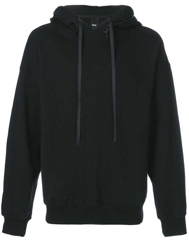 D.gnak Zip-up Printed Sweatshirt - Black