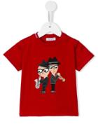 Dolce & Gabbana Kids - Dg Family Jazz T-shirt - Kids - Cotton - 24-36 Mth, Red