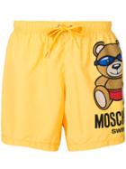Moschino Moschino Swim Shorts - Yellow & Orange
