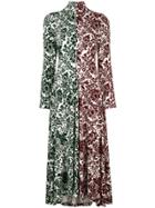 Rosie Assoulin Contrast Panels Dress - Multicolour