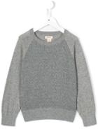 Bellerose Kids Raglan Sleeve Knitted Jumper, Girl's, Size: 6 Yrs, Grey