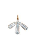 Irene Neuwirth 18kt Gold One-of-a-kind Triple Aquamarine And Diamond