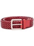 Church's Classic Buckle Belt - Red