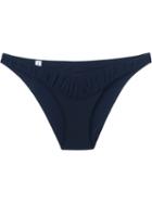 La Perla 'cool Draping' Brazilian Bikini Briefs, Women's, Size: 44, Blue, Polyamide/spandex/elastane