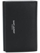 Saint Laurent Paris Key Case - Black