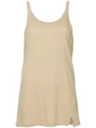 Bassike Ribbed Layering Tank-top - Neutrals