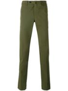 Pt01 - Slim-fit Trousers - Men - Cotton/spandex/elastane - 54, Green, Cotton/spandex/elastane