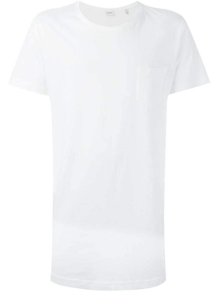 Diesel Scoop Neck T-shirt - White