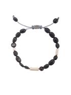 M. Cohen Adjustable Bead Bracelet - Blue