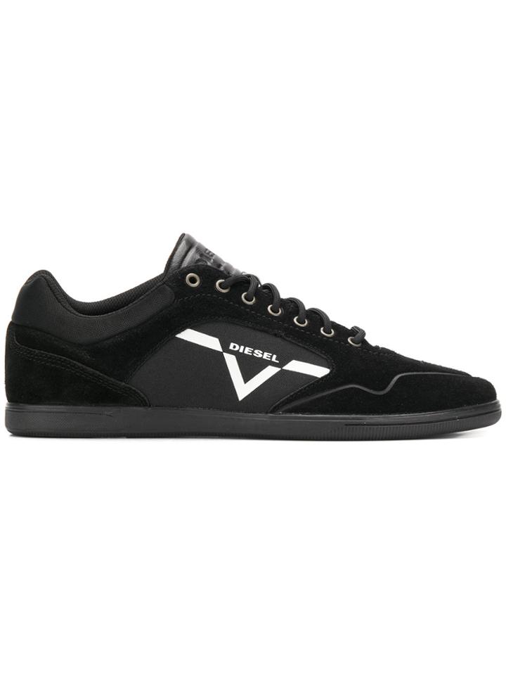 Diesel Happy Hours S-aarrow Sneakers - Black
