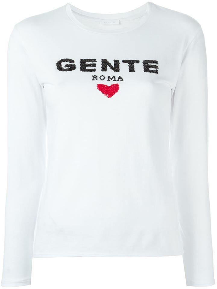 P.a.r.o.s.h. 'gente Roma' Long Sleeve T-shirt