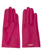 Undercover Logo Gloves - Pink