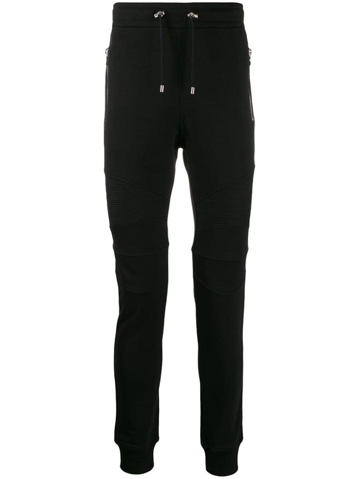 Balmain Photographic Print Logo T-shirt - Black