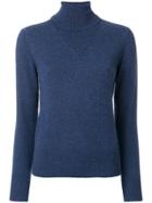 Agnona Turtleneck Sweater - Blue